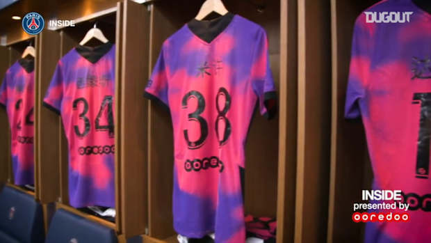 Paris Saint-Germain's win against Nice behind the scenes